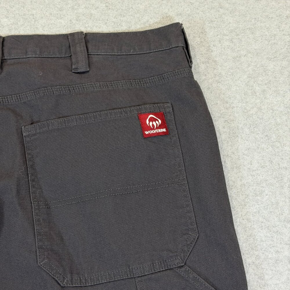 Wolverine Men's Steelhead Utility Stretch Duck Canvas Work Pants 44x32 Gray NWT - Picture 10 of 16